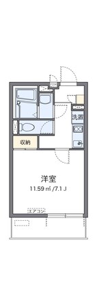 クレイノル メルシェの物件間取画像